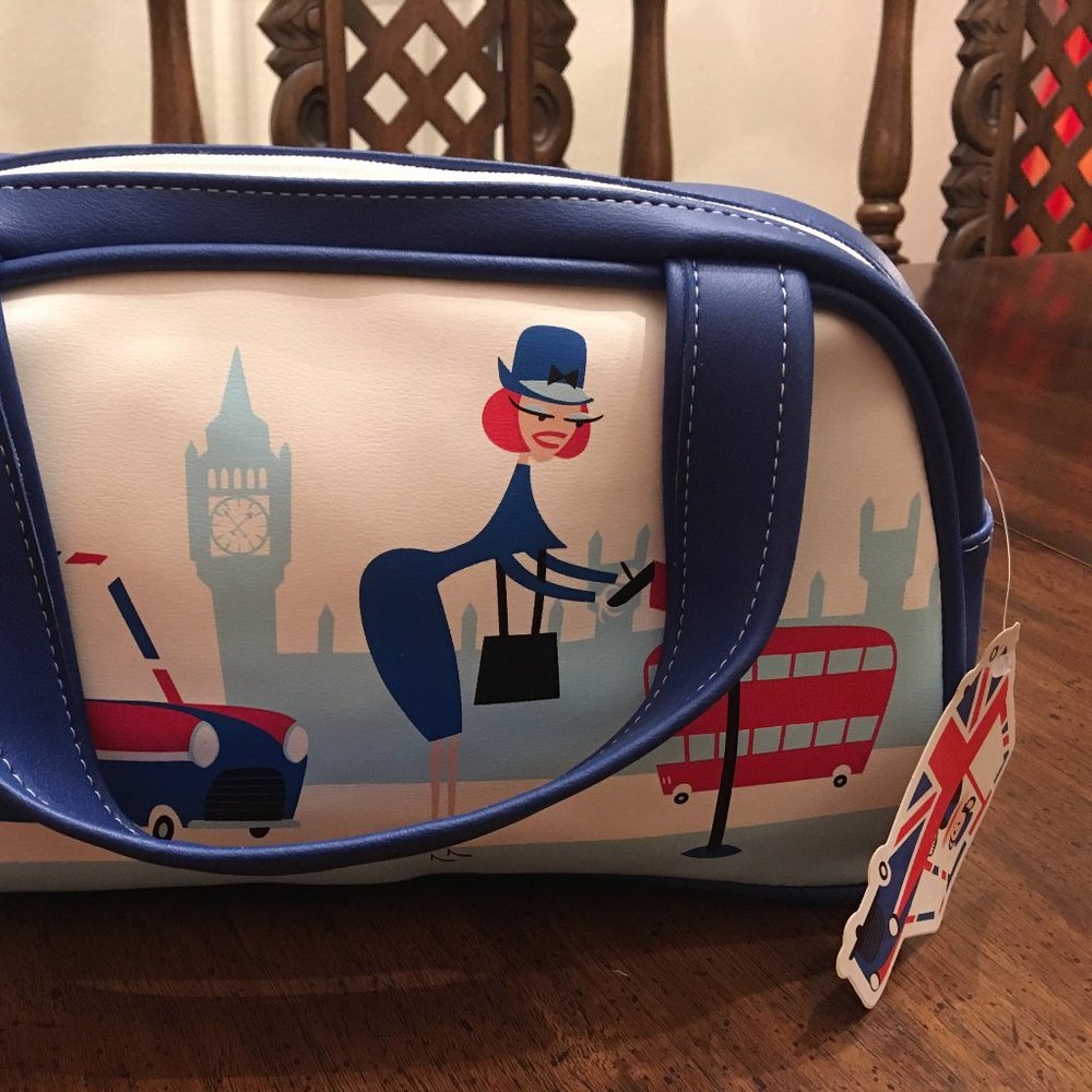 2001 SHAG Paul Frank Colab Art Purse Handbag NWT